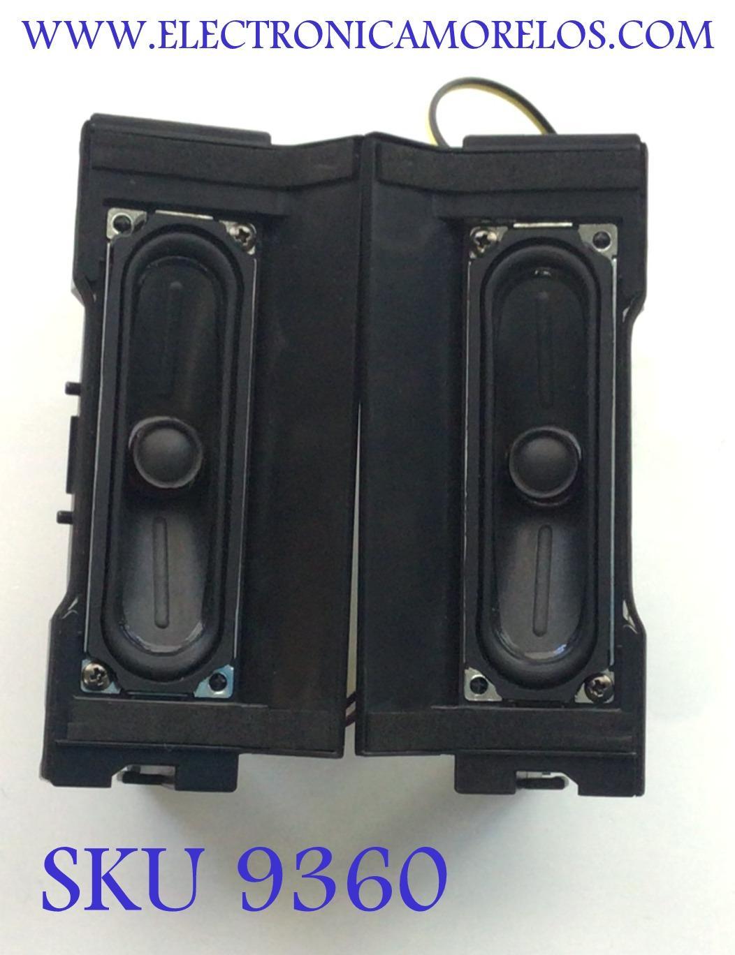 KIT DE BOCINAS (2PZS) PARA SMART TV SAMSUNG / NUMERO DE PARTE  BN96-36052A / B35J26BJ03 / BN9636052A / 36052A / BJ / 6Ω / 5W / B05J224BJ77 / B05J21BJ55 / MODELO UN32J4000AFX2A